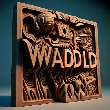 3D model Madworld game (STL)